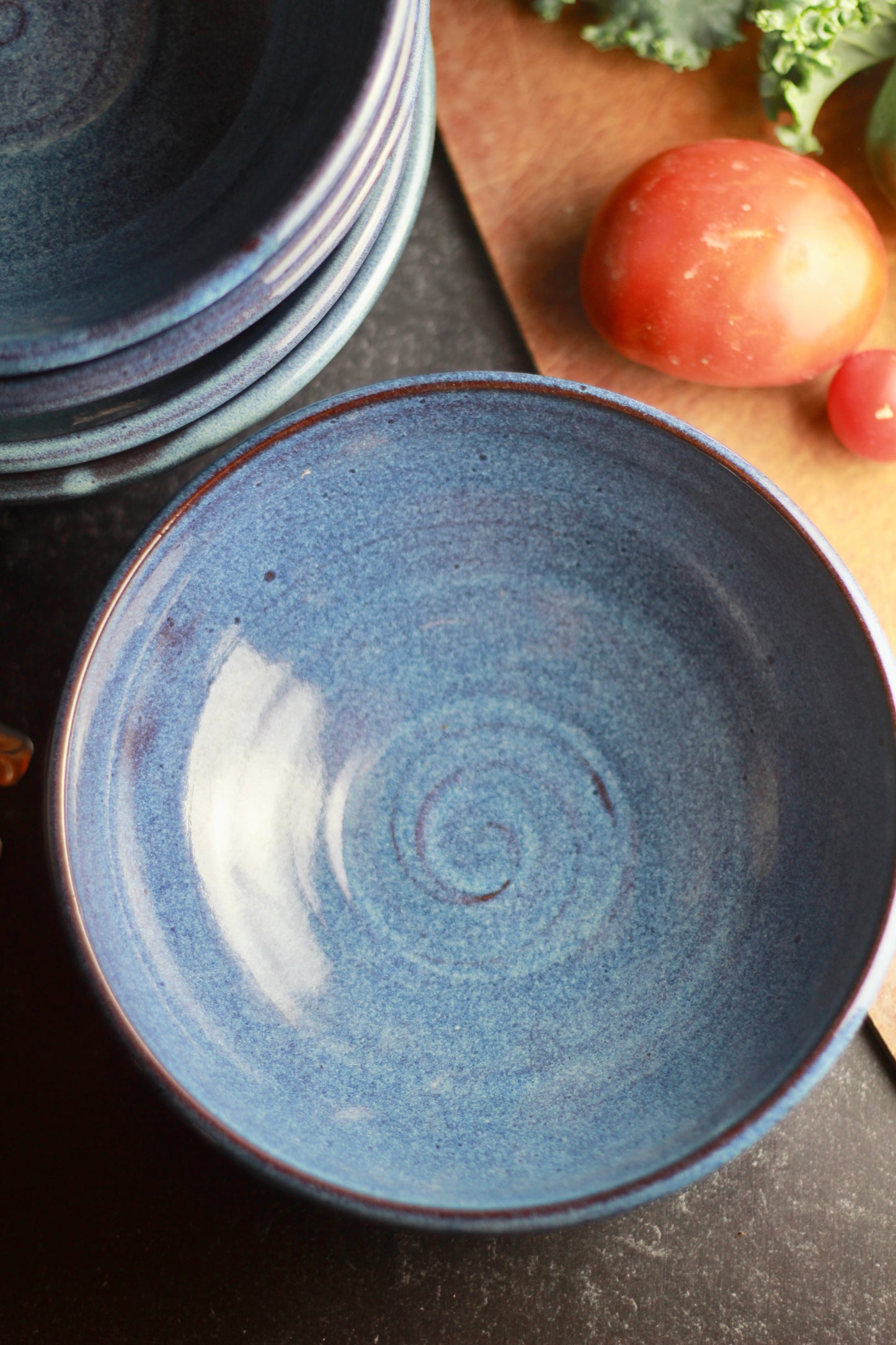 Moody Blue Everyday Bowl