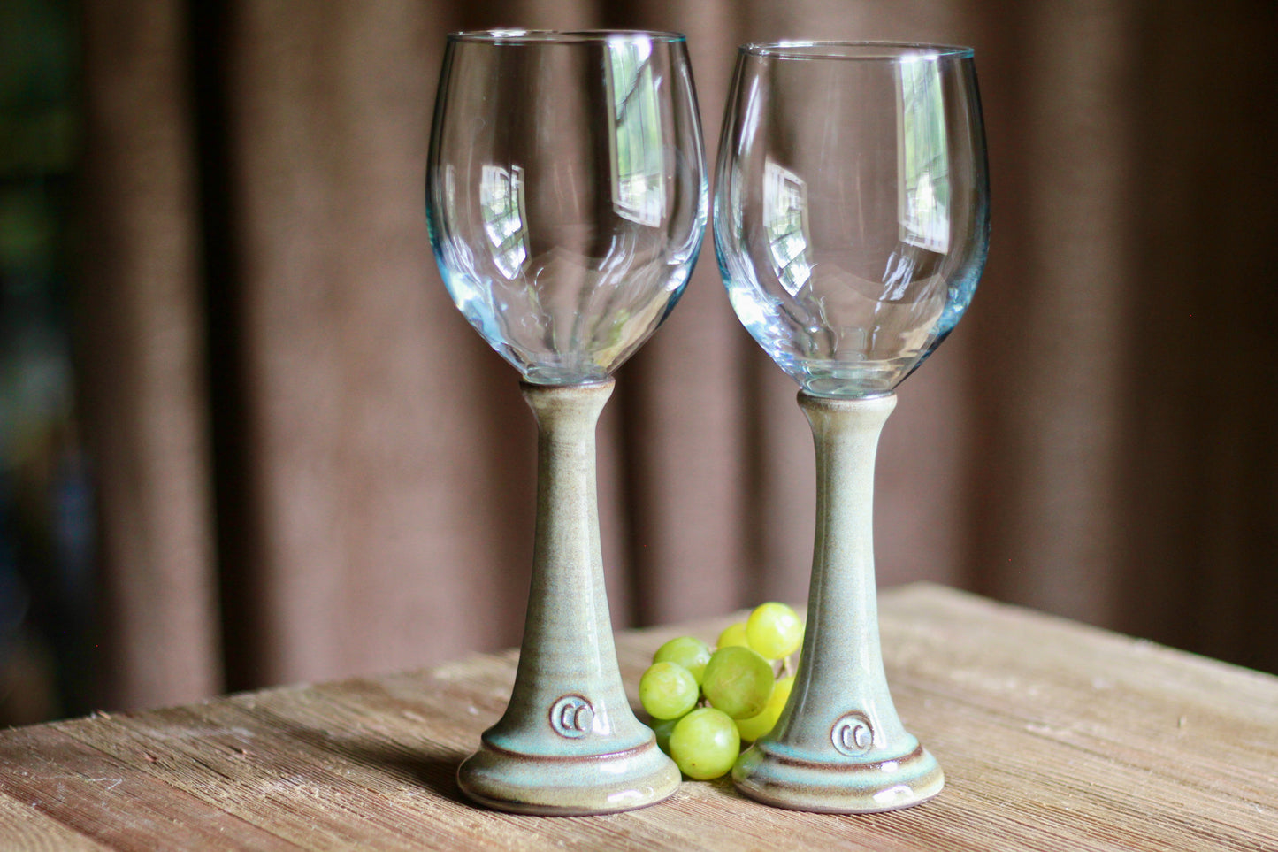 Ceramic Wine Glass - Set of Two